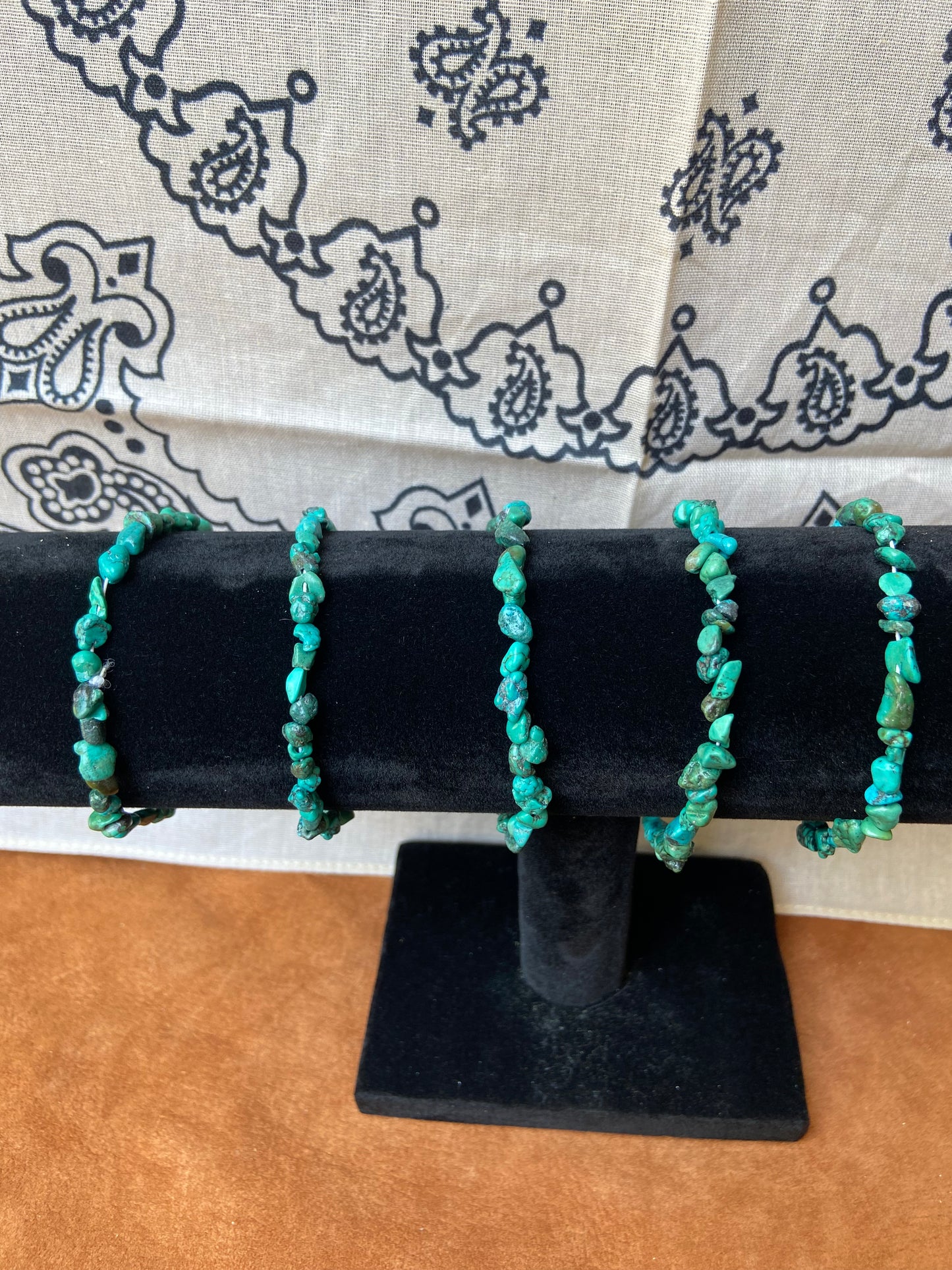 African turquoise stacker