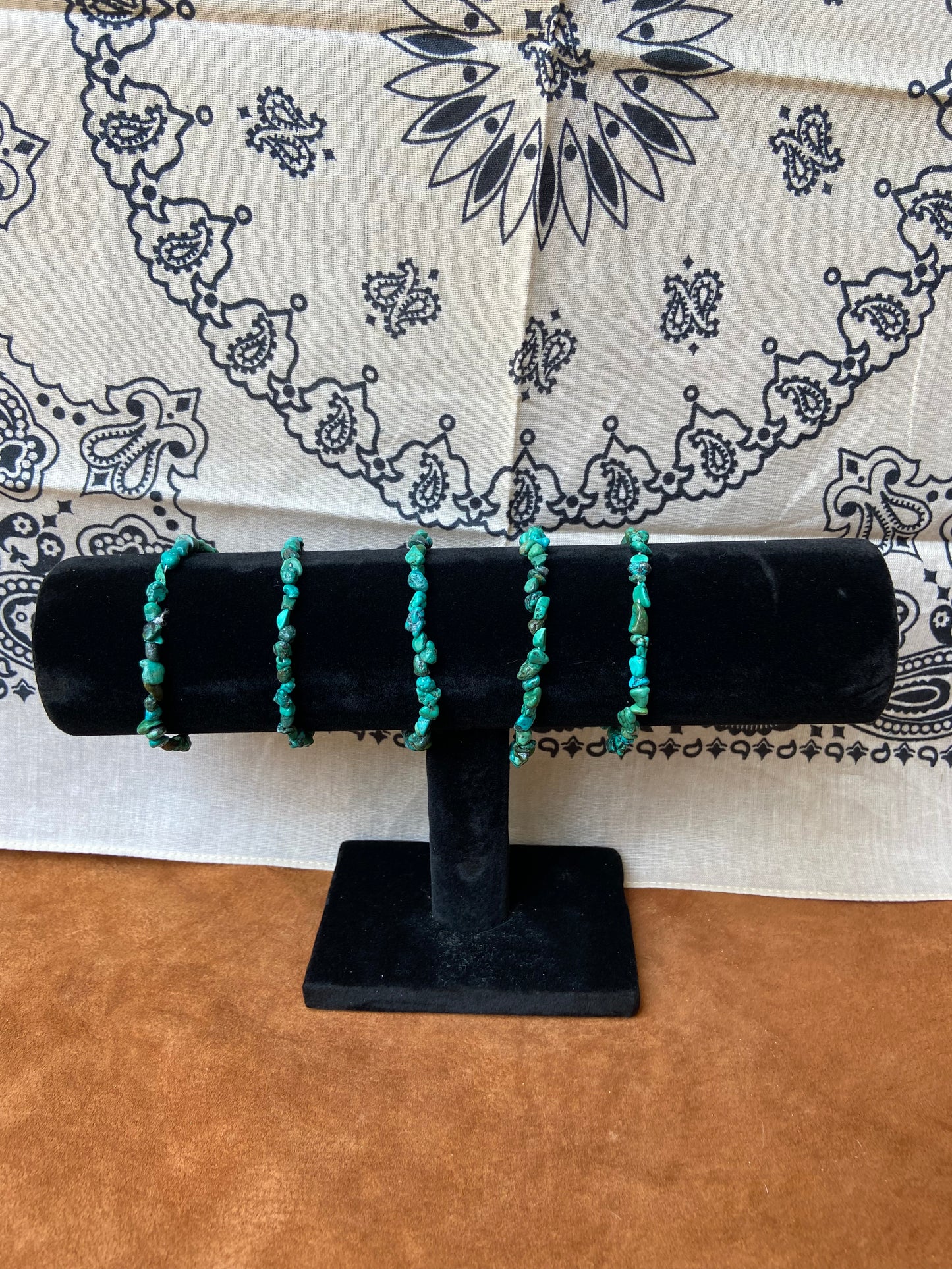 African turquoise stacker