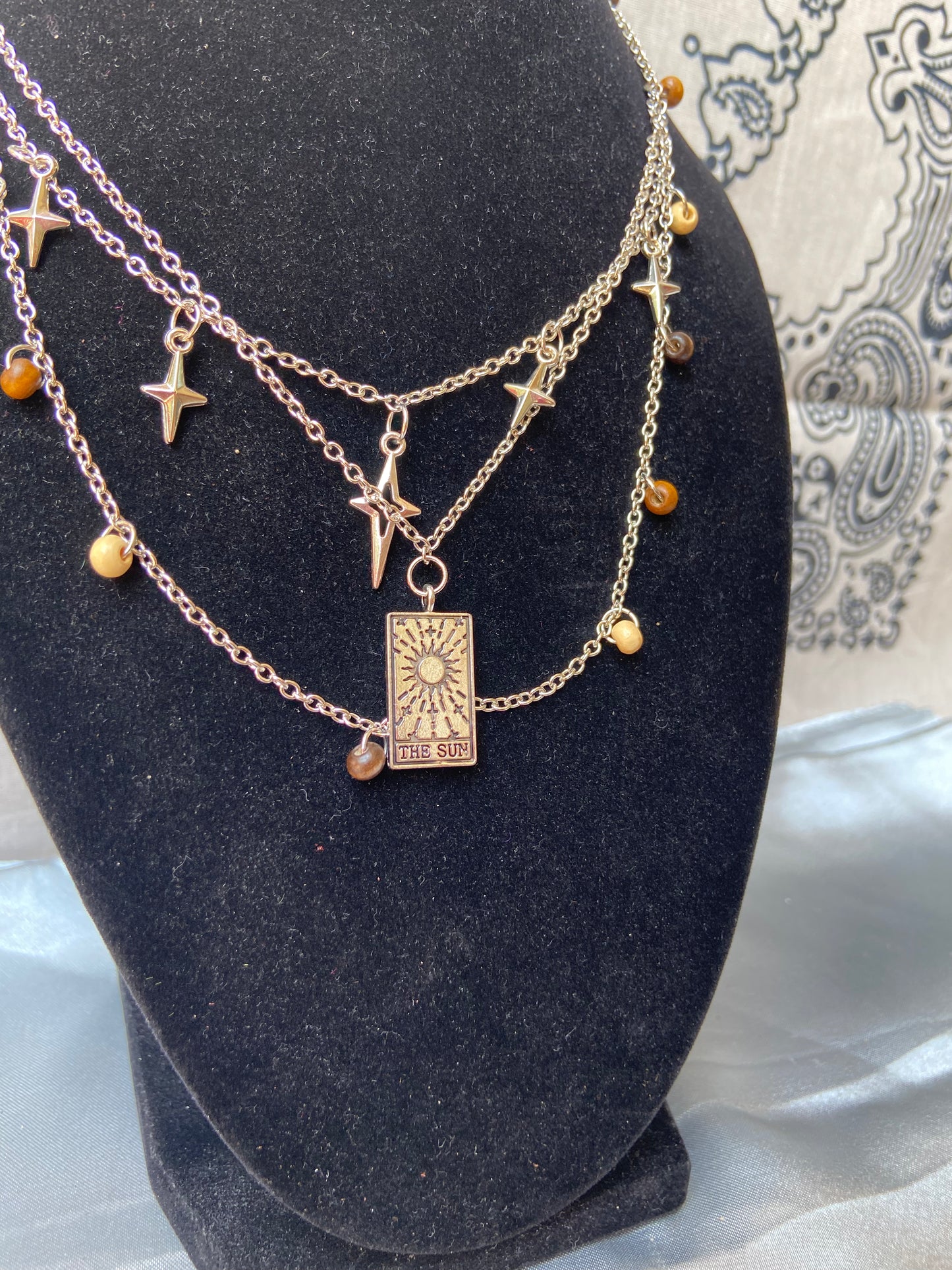 OOAK tarot necklace