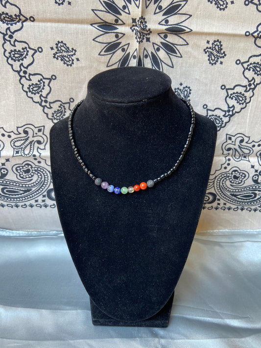 Chakra stone necklace